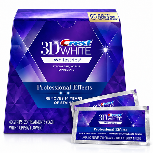 Crest 3D Whitestrips Professional Effects – Teeth Whitening Strips